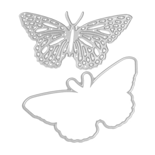 Anneome Butterfly Stanzform Kohlenstoffstahl Diy Prägeschablone für Scrapbooking Kartenbasteln und Papierkunst für Kreative Bastelprojekte und Kinderhobbys von Anneome