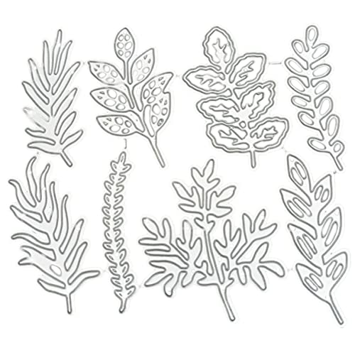 Anneome Carbonstahl Prägeschablone Teiliges DIY Stanzformen für Scrapbooking Grußkarten Basteln Langlebig Verschleißfest von Anneome