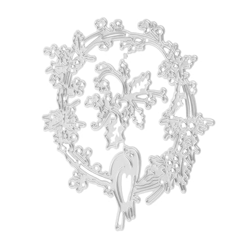 Anneome Carbonstahl Stanzschablonen Vogelkranz für Papierbasteln Sicher Präzise Stanzformen DIY Scrapbooking Kartengestaltung Anneome Carbonstahl Stanzschablonen Vogelkranz für Papierbasteln Sicher Präzise Stanzformen DIY Scrapbooking Kartengestaltung von Anneome