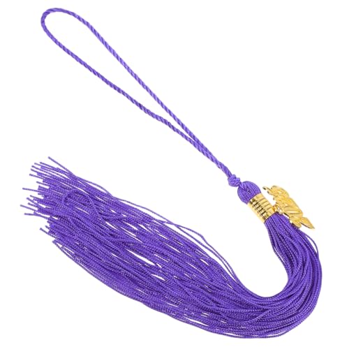 Anneome DIY Abschlusskappen Quastenanhänger Lila Tassel Charm für Doktorhut Dekoration Abschlussfeier Zubehör Stilvoll Elegant Bequem Anneome DIY Abschlusskappen Quastenanhänger Lila Tassel Charm für Doktorhut Dekoration Abschlussfeier Zubehör Stilvoll Elegant Bequem von Anneome