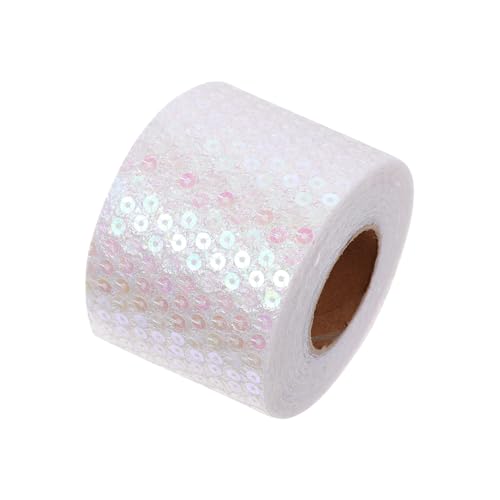 Anneome DIY Bänder für Haarschleifen Bunte Pailletten Stickerei Dekoratives Bastelmaterial für und Kreative Projekte von Anneome