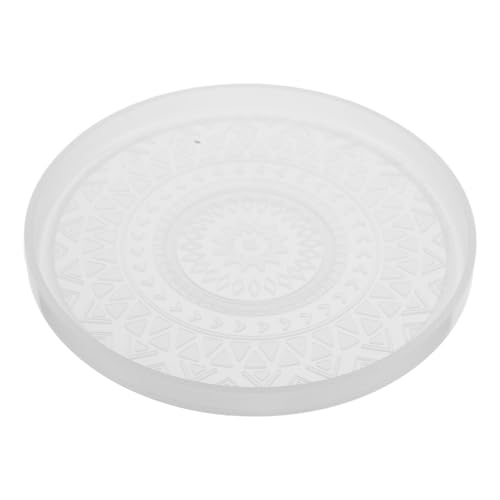 Anneome DIY Silikonform Für Untersetzer Runde Mandala Gießform Für Epoxidharz Und Dekoration Silikon Gussform Für Untersetzer von Anneome
