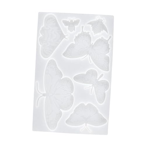 Anneome DIY Silikonform Schmetterling Epoxidharz Gießform für Weihnachtsdekor Bastelformen Hochwertigem Silikon für Ornament Herstellung und Kunsthandwerk Geruchlos von Anneome