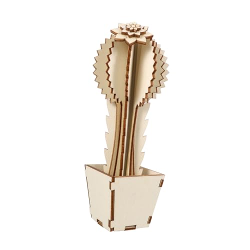 Anneome Diy Holz Cactus Ornament Dekorative Tischdekoration für Zuhause Gestaltet Lebensecht für Wohnzimmer Büro und Garten Anneome Diy Holz Cactus Ornament Dekorative Tischdekoration für Zuhause Gestaltet Lebensecht für Wohnzimmer Büro und Garten von Anneome
