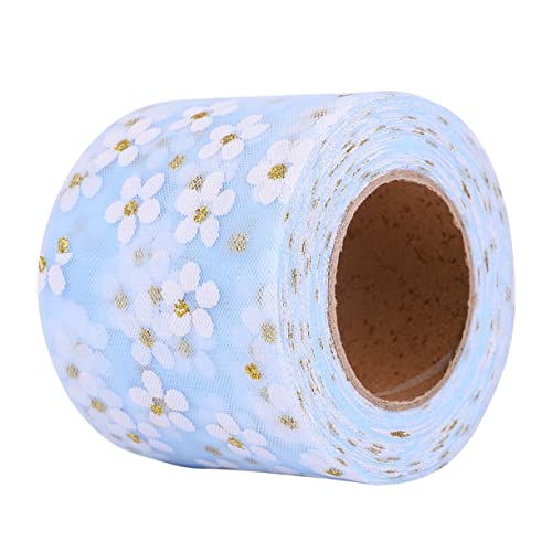 Anneome Diy Netzband mit Kleinen Pflaumenblüten Bedrucktes Organza Gürtelband für Kleidung und Kopfschmuck Yards für Dekorationen Anneome Diy Netzband mit Kleinen Pflaumenblüten Bedrucktes Organza Gürtelband für Kleidung und Kopfschmuck Yards für Dekorationen von Anneome