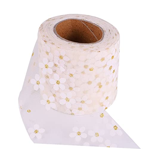 Anneome Diy Netzband mit Kleinen Pflaumenblüten Yards für Haarschmuck Bekleidung und Bastelprojekte Leicht und Langlebig Beige Anneome Diy Netzband mit Kleinen Pflaumenblüten Yards für Haarschmuck Bekleidung und Bastelprojekte Leicht und Langlebig Beige von Anneome