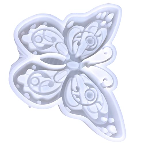 Anneome Diy Silikon Schmetterlingsform Silikon Gießform für Wanddekoration Flexible und Praktische Silikonformen für Handwerksprojekte von Anneome