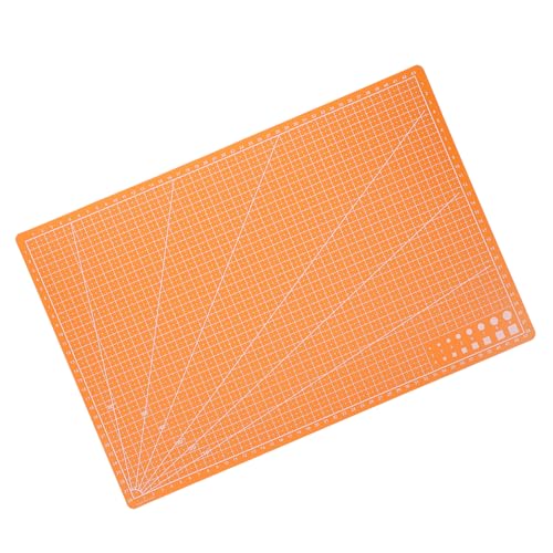 Anneome Quilting-Schneidematten Doppelseitige Schneidematte 45x30cm A3 Orange Gravurmatten Rutschfeste Handarbeitsmatte Leicht Anneome Quilting-Schneidematten Doppelseitige Schneidematte 45x30cm A3 Orange Gravurmatten Rutschfeste Handarbeitsmatte Leicht von Anneome