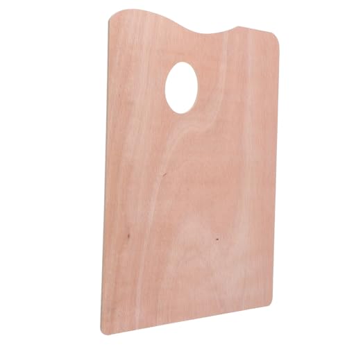 Anneome Ergonomische Holzpalette mit Daumenloch für Stabile Öl und Gouachefarben Mischung Rutschfestes Malwerkzeug Vielseitig für Künstler Atelier und Zuhause Leicht zu Reinigen Anneome Ergonomische Holzpalette mit Daumenloch für Stabile Öl und Gouachefarben Mischung Rutschfestes Malwerkzeug Vielseitig für Künstler Atelier und Zuhause Leicht zu Reinigen von Anneome