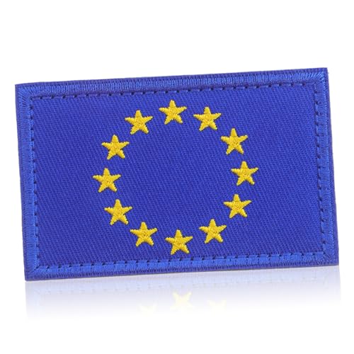 Anneome Eu Patch Europäische Union Flagge Patches Bestickter Dekorationsanwendungen Für Reisekleidung Rucksäcke Hutdekorationen von Anneome