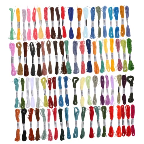 Anneome Farben Baumwoll Stickgarn Set Fadebeständig Vielseitig für Kreuzstich Diy Handwerk Tragbar und Einfach zu Verwenden für Anfänger und Fortgeschrittene Kreative Nähzubehör Anneome Farben Baumwoll Stickgarn Set Fadebeständig Vielseitig für Kreuzstich Diy Handwerk Tragbar und Einfach zu Verwenden für Anfänger und Fortgeschrittene Kreative Nähzubehör von Anneome
