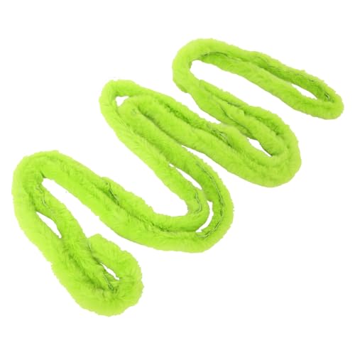 Anneome Faux Fur Grün Verstellbar Leicht Robust für DIY Weihnachtsdekoration Kleidungstrim und Bastelprojekte Langlebig und Farbecht von Anneome