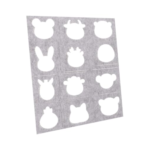 Anneome Filzen Form DIY Nadel Filzen Vorlage für Kreative Handarbeiten Robuste Schablonen für Nadel und Nassfilzen für Muster und Applikationen von Anneome