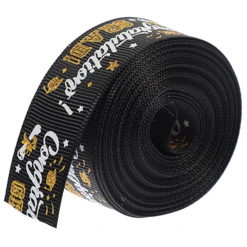 Anneome Graduationsschleifenband Breit Satinband zum Basteln Geschenkverpackung Partydekoration DIY Geschenkband für Abschlussfeier und Festlichkeiten Anneome Graduationsschleifenband Breit Satinband zum Basteln Geschenkverpackung Partydekoration DIY Geschenkband für Abschlussfeier und Festlichkeiten von Anneome