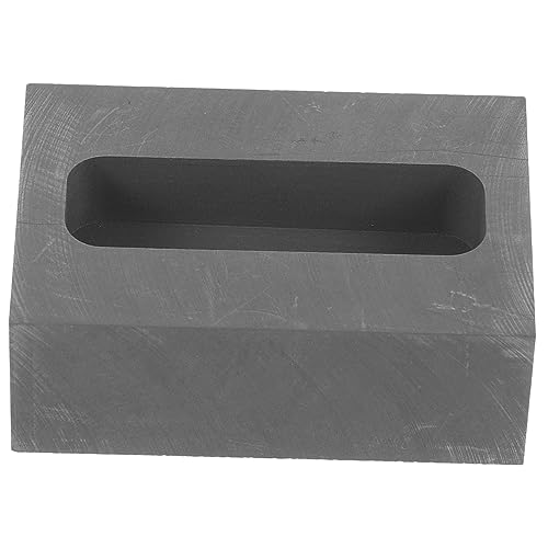 Anneome Graphit Gießform für Gold Silber Kupfer Hochreine Graphit Tiegel Temperaturbeständig Langlebig für Labor und Schule von Anneome