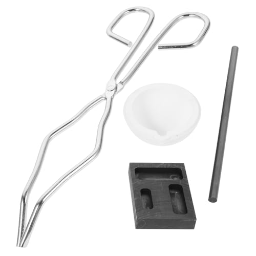 Anneome Graphit Schmelzform Gießform aus Langlebigem Graphit Präzise Metallgießwerkzeuge für Kupferbarren Schmuckherstellung DIY Modellbau Geeignet Anneome Graphit Schmelzform Gießform aus Langlebigem Graphit Präzise Metallgießwerkzeuge für Kupferbarren Schmuckherstellung DIY Modellbau Geeignet von Anneome