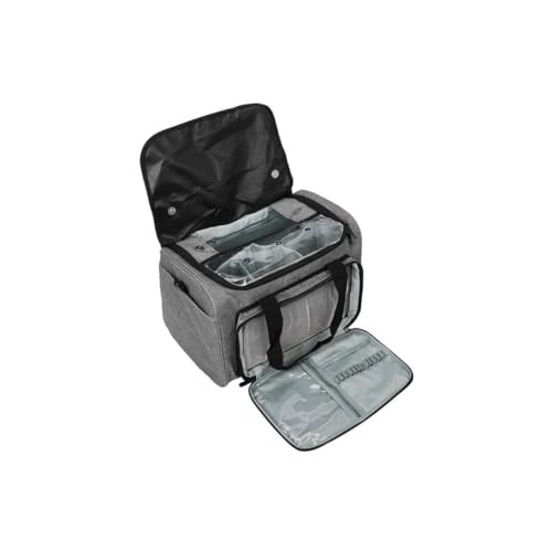 Anneome Große Multifunktionale Oxford Schultertasche aus Strapazierfähigem mit Reißverschluss Vielseitiger Wollgarn organizer als Reise Handtasche für Handarbeitszubehör Anneome Große Multifunktionale Oxford Schultertasche aus Strapazierfähigem mit Reißverschluss Vielseitiger Wollgarn organizer als Reise Handtasche für Handarbeitszubehör von Anneome
