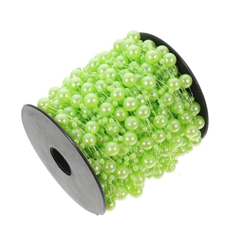 Anneome Grüne Perlen Deko Schnur Langlebigem Material Vielseitig Einsetzbar für DIY Wohnraumdekoration Individuell Zuschneidbar als Hängende Schmuckkette und Geschenkband Anneome Grüne Perlen Deko Schnur Langlebigem Material Vielseitig Einsetzbar für DIY Wohnraumdekoration Individuell Zuschneidbar als Hängende Schmuckkette und Geschenkband von Anneome