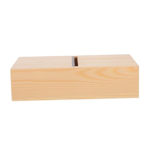 Anneome Handgefertigtes Seifenbearbeitungswerkzeug mit Holzschublade Verstellbarer Schnittdicke Langlebiger Holzbauweise für Ätherische Öle und DIY Seifenherstellung Sauber und Praktisch Anneome Handgefertigtes Seifenbearbeitungswerkzeug mit Holzschublade Verstellbarer Schnittdicke Langlebiger Holzbauweise für Ätherische Öle und DIY Seifenherstellung Sauber und Praktisch von Anneome