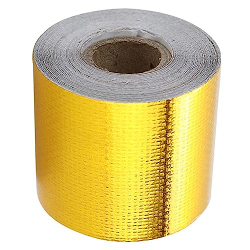 Anneome Hochtemperaturbeständiges Klebeband Hitze Reparatur schwer Aluminium multifunktionales klebeband dichtungsbänder Industrieklebeband Folienband Rückenmaterial: Golden Anneome Hochtemperaturbeständiges Klebeband Hitze Reparatur schwer Aluminium multifunktionales klebeband dichtungsbänder Industrieklebeband Folienband Rückenmaterial: Golden von Anneome