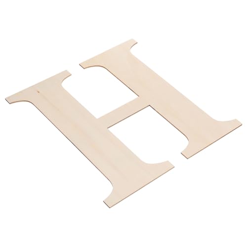 Anneome Holz Buchstaben Deko DIY Holz Buchstaben für Wandgestaltung Natürliche Glatte Holzbuchstaben zum Basteln und Dekorieren Wohnräumen Kinderzimmer und Mehr von Anneome