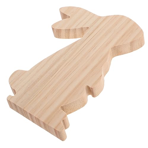 Anneome Holz Hasenfigur Osterdeko Kleine Holzfigur Osterhase Modell für Tisch und Wohnraumdekoration Langlebiges Holzmaterial Niedliche Osterhasen Dekoration für Familie Anneome Holz Hasenfigur Osterdeko Kleine Holzfigur Osterhase Modell für Tisch und Wohnraumdekoration Langlebiges Holzmaterial Niedliche Osterhasen Dekoration für Familie von Anneome