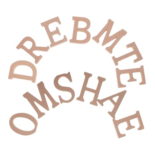 Anneome Holzbuchstaben Deko Farmhouse Style Holzbuchstaben mit Schwarzer Walnussoptik Rustikales Holzschild für Bar Wand Tischdekoration im Landhausstil Anneome Holzbuchstaben Deko Farmhouse Style Holzbuchstaben mit Schwarzer Walnussoptik Rustikales Holzschild für Bar Wand Tischdekoration im Landhausstil von Anneome