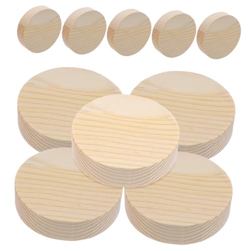 Anneome Holzchip-Bastelset 10 Stück handbemalte Holzscheiben für Kinder 8 cm Durchmesser 2 cm Anneome Holzchip-Bastelset 10 Stück handbemalte Holzscheiben für Kinder 8 cm Durchmesser 2 cm von Anneome