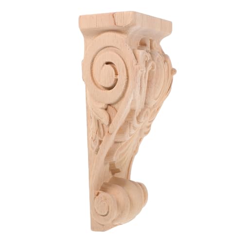 Anneome Holzgeschnitzte Dekorative Eckapplikation aus Massivem Holz Römische Säulenform Robuste Wandkonsole für Möbel und Raumdekoration Handwerkskunst Anneome Holzgeschnitzte Dekorative Eckapplikation aus Massivem Holz Römische Säulenform Robuste Wandkonsole für Möbel und Raumdekoration Handwerkskunst von Anneome