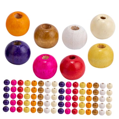 Anneome Holzperlen DIY Bastelperlen für Armbänder Schmuckherstellung Holz Spacer Charms Glatt Sicher Hautfreundlich Anneome Holzperlen DIY Bastelperlen für Armbänder Schmuckherstellung Holz Spacer Charms Glatt Sicher Hautfreundlich von Anneome