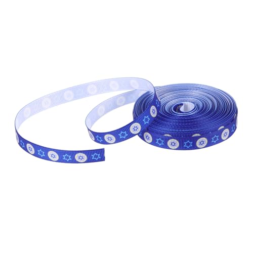 Anneome Jüdisches Chanukka-geschenkpapier Dekoratives Geschenkpapier Elegantes Verpackungsband Für Schleifen Basteln von Anneome