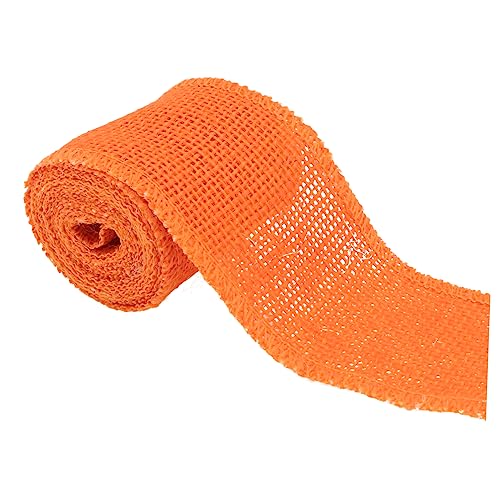 Anneome Juteband Rolle Orange Umweltfreundliches Dekoband aus Natürlicher Jute für Weihnachtsdekoration Basteln Geschenkverpackung und DIY Projekte Vielseitig Einsetzbar Nachhaltiges Anneome Juteband Rolle Orange Umweltfreundliches Dekoband aus Natürlicher Jute für Weihnachtsdekoration Basteln Geschenkverpackung und DIY Projekte Vielseitig Einsetzbar Nachhaltiges von Anneome