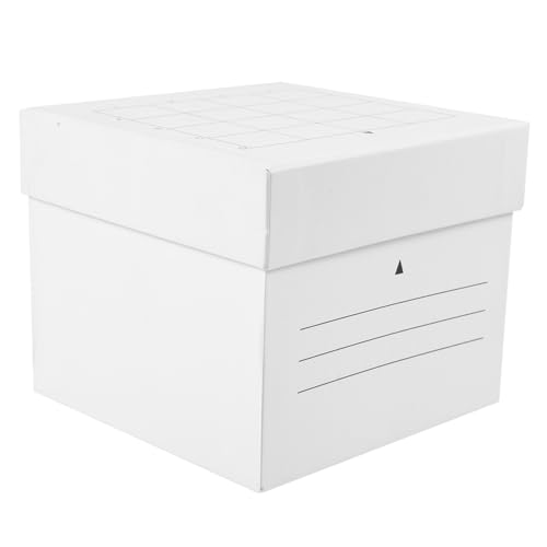 Anneome Kasten Zentrifugenröhrchenkarton Poster Korb Phiole Röhren Trocknungsregal gefrierbox Pappschachtel -Gitter Papierbox Papierhalter Behälter für Mikrozentrifugenröhrchen Weiß Anneome Kasten Zentrifugenröhrchenkarton Poster Korb Phiole Röhren Trocknungsregal gefrierbox Pappschachtel -Gitter Papierbox Papierhalter Behälter für Mikrozentrifugenröhrchen Weiß von Anneome