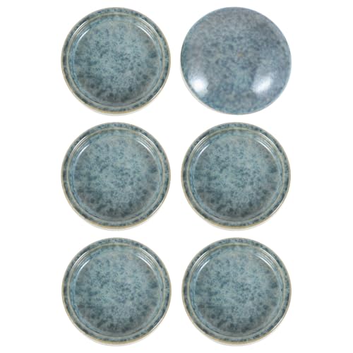 Anneome Keramische Aquarellpalette mit Deckel Vintage Mischpalette für Wasserfarben Gouache Tragbare Künstlerpalette für Verschiedene Maltechniken von Anneome