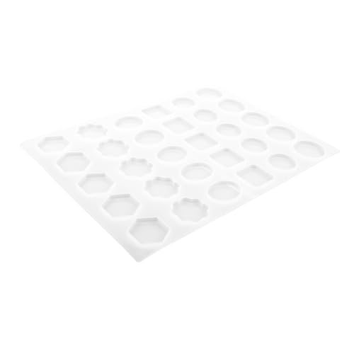 Anneome Kerzenform Silikon für Wachssiegel Geometrisches Design Flexible Gießform für Diy Einladungen und Projekte Glatte und Haltbare Silikonmatte für Zuhause von Anneome