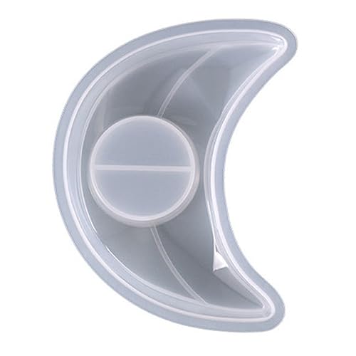 Anneome Kerzenform für kerzenhalter silikonform epoxitharzformen Mondform Silikonform Mondform Harzform silikonformen epoxidharz DIY Silikonform Formen aus Epoxidharz Kieselgel von Anneome