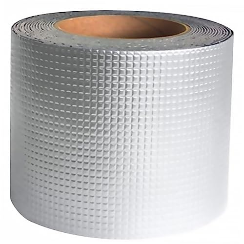 Anneome Klebeband für Dachreparaturen wasserdichtes klebeband ultra waterproof tape Home repair tape Reparaturband für Zelte Aluminium Butylband reparieren Butylband für zu Hause Silver von Anneome