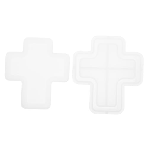 Anneome Kreuzkerzenhalter Silikonform Für DIY Aromatherapie Gips Gussform Kreativer Epoxidharz Kerzenkerzen Machen Dekorationen von Anneome