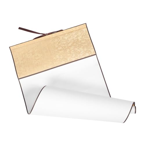 Anneome Leeres Chinesisches Kalligraphiepapier Hochwertige Reis papierrolle mit Seidenstoff Robust Absorbierend für Kalligraphie Malerei Übung und Dekoration zu Hause von Anneome