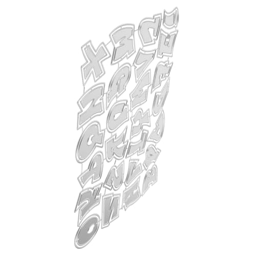 Anneome Metall Alphabet Buchstaben Metall Stanzformen Zum Basteln Von Papier Prägemaschine Präge Stanzformen Prägeordner Für Die Kartenherstellung Stanzform Prägeschablone Aus von Anneome