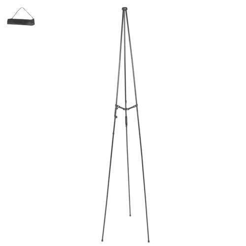 Anneome Metall Staffelei Klappbar Höhenverstellbar Stabiles Dreibein Stativ für Malerei und Display Tragbar für Outdoor Skizzieren und Indoor Kunstpräsentationen Anneome Metall Staffelei Klappbar Höhenverstellbar Stabiles Dreibein Stativ für Malerei und Display Tragbar für Outdoor Skizzieren und Indoor Kunstpräsentationen von Anneome
