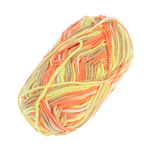 Anneome Milch-Baumwoll-Garn aus Baumwollgarn Filznadel-Set Woll-Roving-Masse Strickset Garnhalter zum Häkeln wolle scarf Strickgarn Baumwollgarn zum Häkeln Baumwollgarn zum Stricken von Anneome