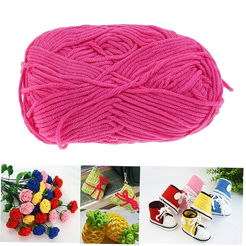 Anneome Milch-baumwoll-garn Baumwolle Wollgarn Stricken Stich Häkeln Baumwolllinie Milchgarn Baumwollgarn Grob Gestrickt Klobig Gestricktes Garn Strickgarn von Anneome