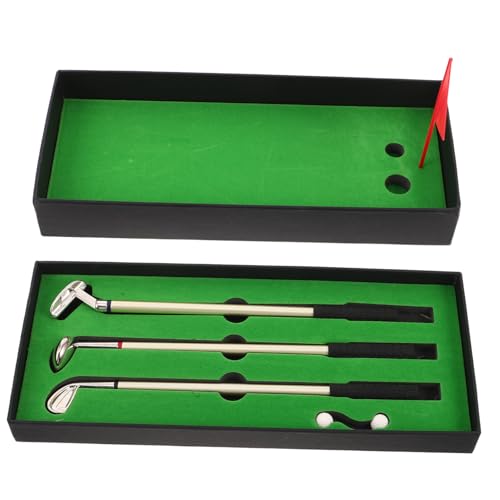 Anneome Mini Golf Kugelschreiber Set mit Flagge und Ball Stilvolle Schreibtischgolf-accessoires für Büro Business- Funktional und Unterhaltsam Team-building Zubehör Anneome Mini Golf Kugelschreiber Set mit Flagge und Ball Stilvolle Schreibtischgolf-accessoires für Büro Business- Funktional und Unterhaltsam Team-building Zubehör von Anneome