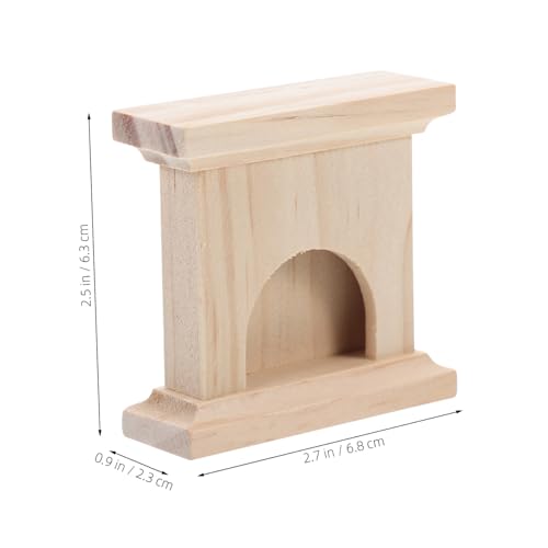 Anneome Miniatur Holz Kamin Puppenhaus Möbel Realistisches Feuerstelle Accessoire Für Puppenstube Und Dekoration Robust Langlebig Anneome Miniatur Holz Kamin Puppenhaus Möbel Realistisches Feuerstelle Accessoire Für Puppenstube Und Dekoration Robust Langlebig von Anneome