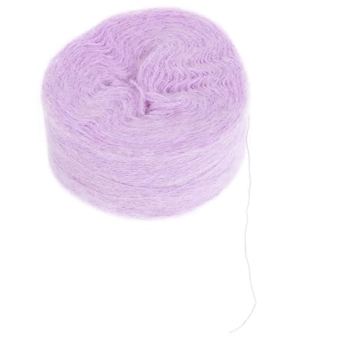Anneome Mohair Wollkugel Wolle Merino Häkelgarn klobig Pullover Kaschmirgarn Schalgarn weiches Garn strick versorgung Garn zum Stricken Tuftinggarn handgemachtes Wollgarn Acryl Violett von Anneome