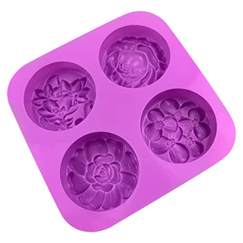 Anneome Multi Use Silikonform für Kuchen und Seifen Blumenmotiv Flexibles und Langlebiges Backzubehör für Kreative Diy Projekte Küche Anneome Multi Use Silikonform für Kuchen und Seifen Blumenmotiv Flexibles und Langlebiges Backzubehör für Kreative Diy Projekte Küche von Anneome