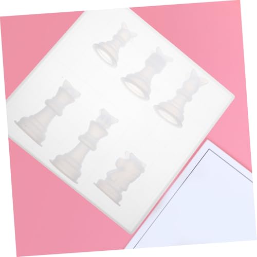 Anneome Schach Silikon Gussformen Set DIY Schachfiguren und Großes Schachbrett Flexibles Langlebiges Silikon Geeignet für Familien und Bastelfreunde Individuelle Gestaltungsmöglichkeiten von Anneome