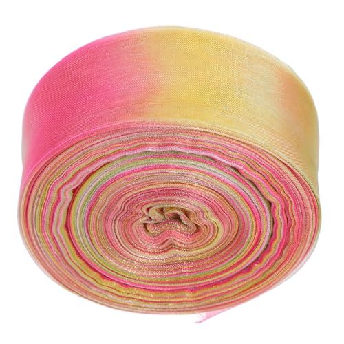 Anneome Schimmerndes Organza Chiffonband Breit Pastellfarbene Holografische Dekorationsschleife für Blumensträuße Hochzeiten Geschenkverpackung Handgefertigte Schleifen Anneome Schimmerndes Organza Chiffonband Breit Pastellfarbene Holografische Dekorationsschleife für Blumensträuße Hochzeiten Geschenkverpackung Handgefertigte Schleifen von Anneome