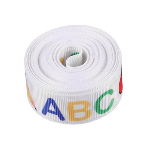 Anneome Schulanfang Geschenkband Yards Ripsband für Schuldekoration Lehrer Wertschätzung DIY Bastelband für Schulanfang Kindergarten Geschenkverpackung Stoffband für Handwerk von Anneome